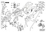 Bosch 3 600 H85 D03 Rotak 32 Li High Power Lawnmower 36 V / Eu Spare Parts